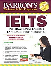 [중고] Barron‘s IELTS: International English Language Testing System [With 2 CDs] (Paperback, 3)