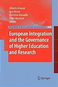 European Integration and the Governance of Higher Education and Research (Paperback)