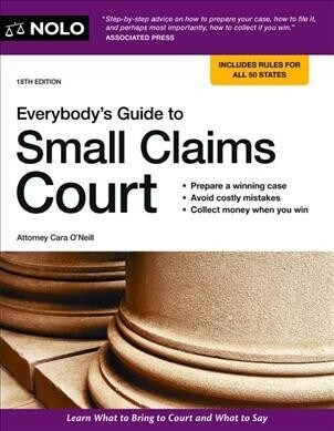 Everybodys Guide to Small Claims Court (Paperback)