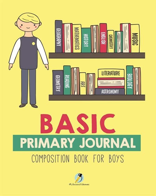 Basic Primary Journal Composition Book for Boys (Paperback)