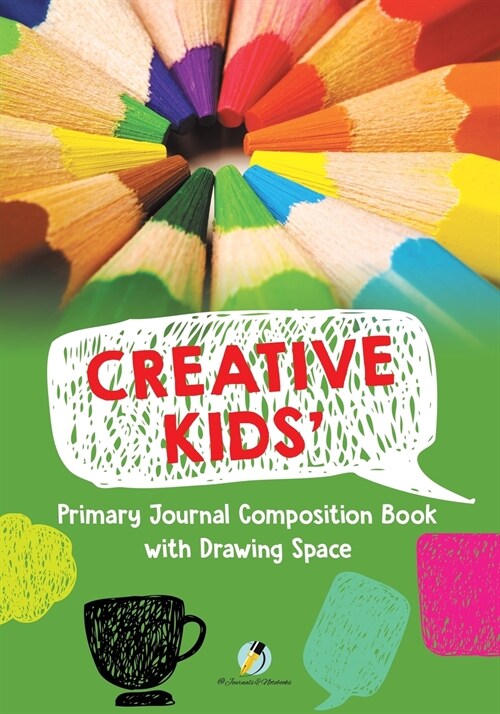 Creative Kids Primary Journal Composition Book with Drawing Space (Paperback)