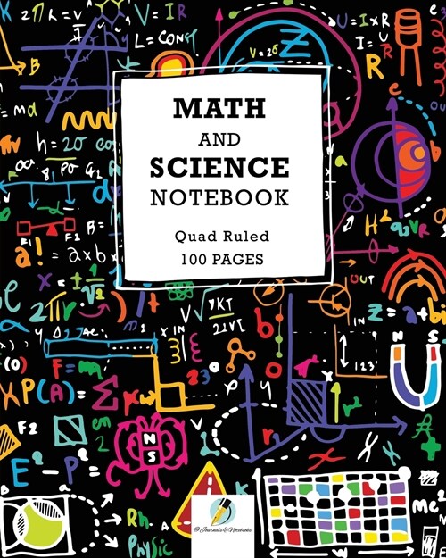 Math and Science Notebook Quad Ruled 100 Pages (Paperback)