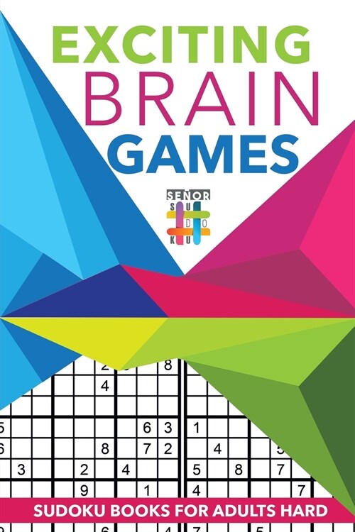 Exciting Brain Games Sudoku Books for Adults Hard (Paperback)