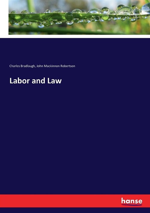Labor and Law (Paperback)