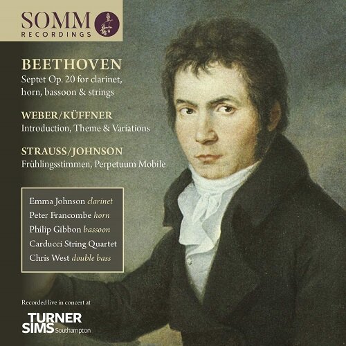 [수입] 베토벤: 7중주 op.20 / 베버-퀴프너: 클라리넷과 현악사중주를 위한 서주, 테마와 변주곡 / 요한 슈트라우스: 봄의 소리 왈츠
