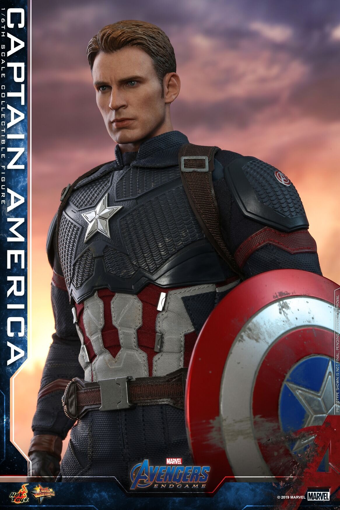 [Hot Toys] 어벤져스 : 엔드게임 캡틴 아메리카 MMS536 - 1/6th scale Captain America Collectible Figure