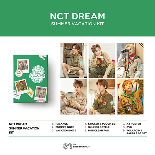 [굿즈] 엔시티 드림 - 2019 NCT DREAM SUMMER VACATION KIT