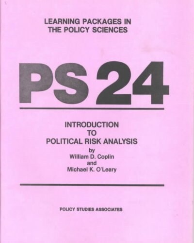 Introduction to Political Risk Analysis (Paperback)