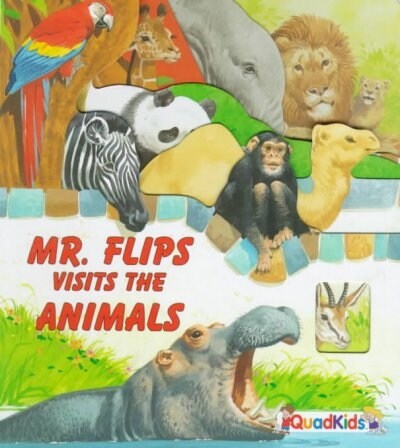 Mr. Flip Visits the Animals (Board Book)