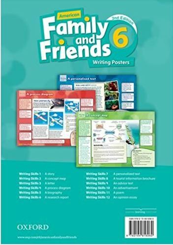 American Family and Friends 6 : Writing Posters (2nd Edition)