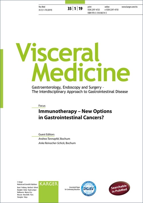 Immunotherapy - New Options in Gastrointestinal Cancers? (Paperback, Special)