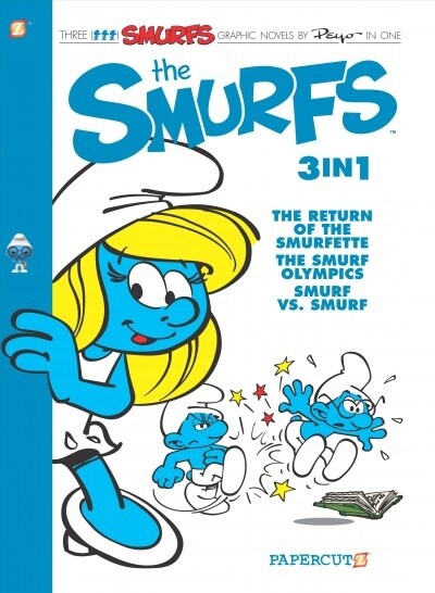 The Smurfs 3-In-1 #4: The Return of Smurfette, the Smurf Olympics, and Smurf Vs Smurf (Paperback)