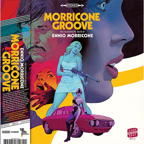 Ennio Morricone - Morricone Groove : The Kaleidoscope Sound of Ennio Morricone [옐로우+레드/레드+블랙 2LP] [일반반]