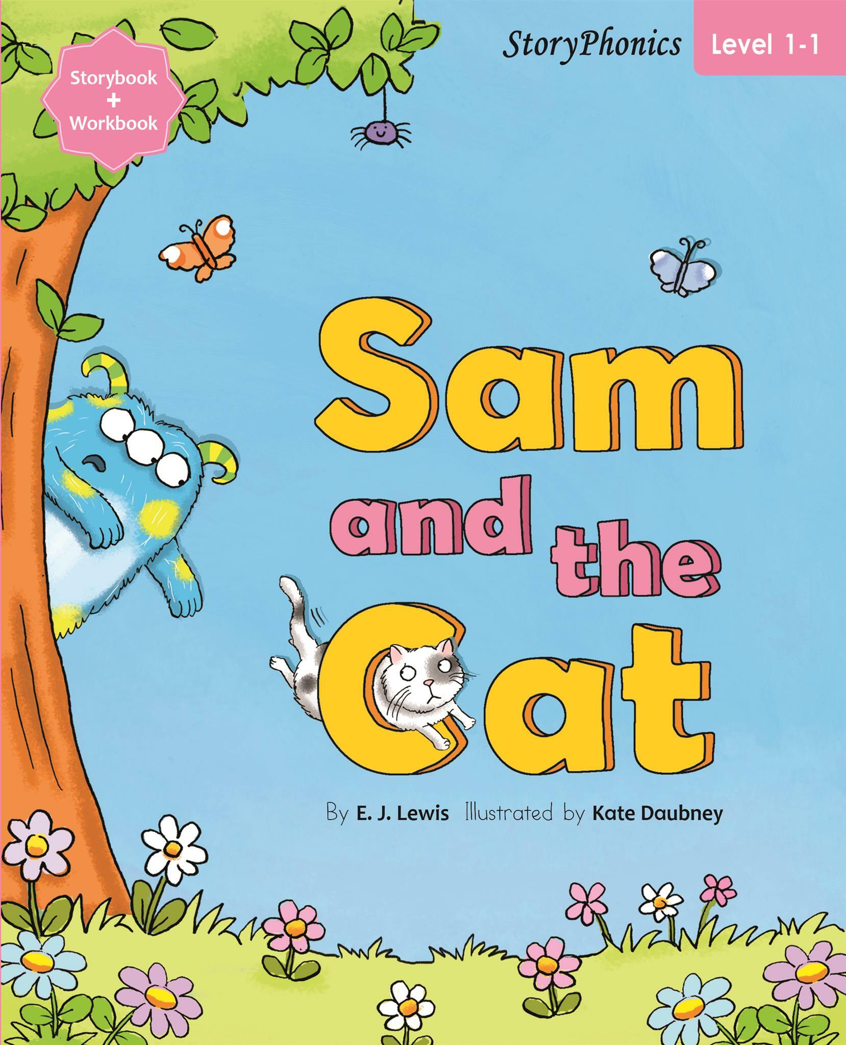 Story Phonics 1-1 : Sam and the Cat (Student Book)