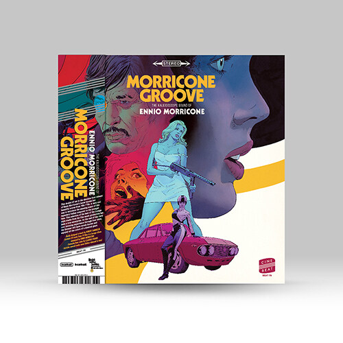 Ennio Morricone - Morricone Groove : The Kaleidoscope Sound of Ennio Morricone [옐로우+레드/레드+블랙 2LP] [디럭스 에디션]