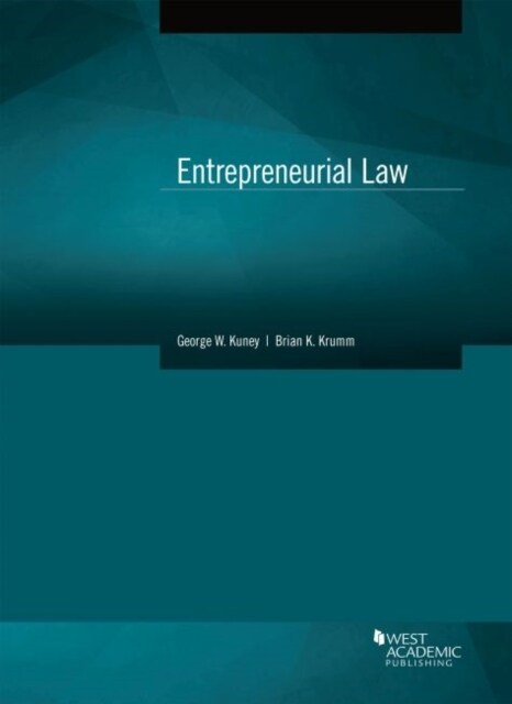 Entrepreneurial Law (Paperback)