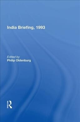 India Briefing, 1993 (Hardcover)