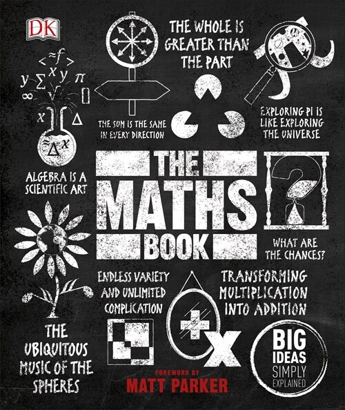 The Maths Book : Big Ideas Simply Explained (Hardcover)