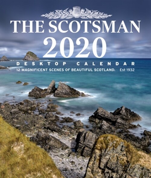The Scotsman Desktop Calendar : 12 Magnificent Views of Beautiful Scotland (Hardcover)