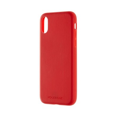 Moleskine Soft-Touch Hard Case, iPhone X, Scarlet Red (Other)