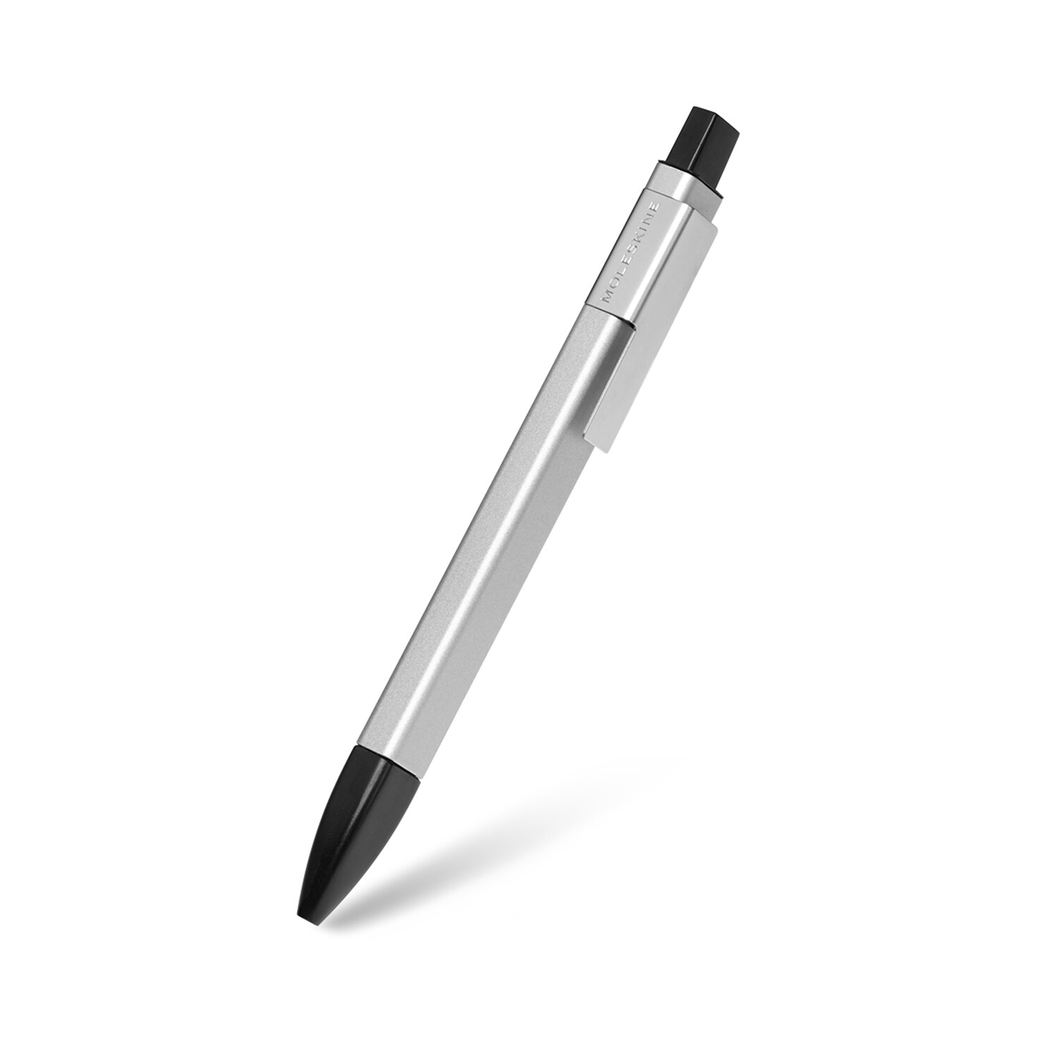 Moleskine Classic Professional Click Ballpen (1.0 MM), Silver Grey (Other)