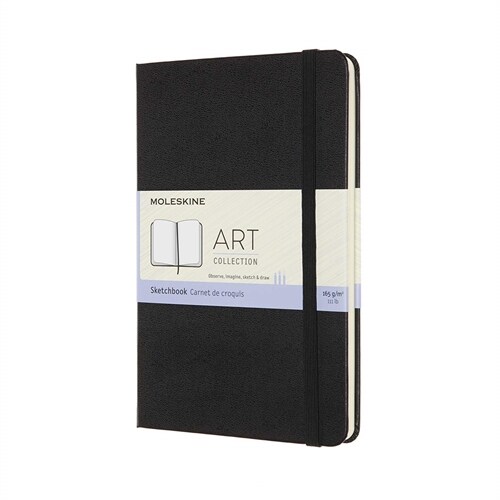 Moleskine Art Sketchbook, Medium, Black (4.5 X 7) (Other)