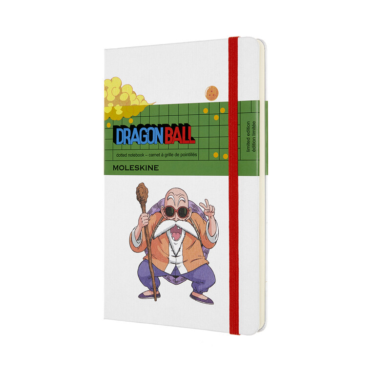 Moleskine Limited Edition Dragonball Notebook, Large, Dotted, Master Roshi (5 X 8.25) (Hardcover)