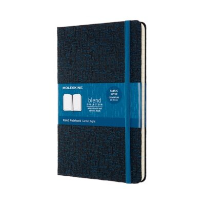 Moleskine Blend Limited Collection Notebook 2019, Large, Ruled, Blue (5 X 8.25) (Hardcover)