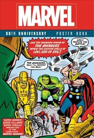 Marvel 80th Anniversary Poster Book (Paperback)