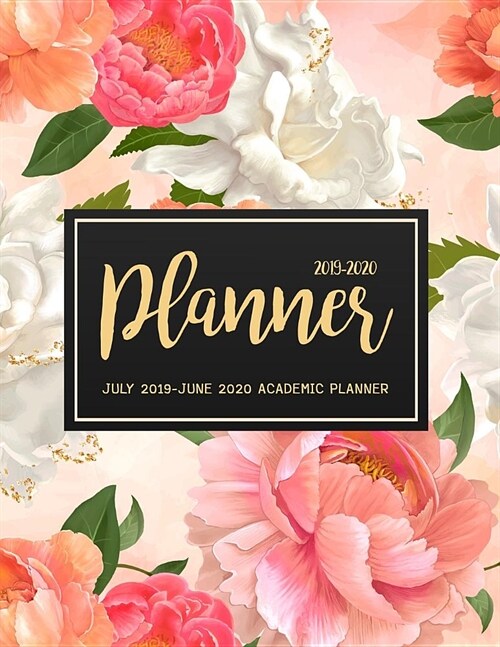 July 2019-June 2020 Academic Planner: 2019-2020 Two Year Daily Weekly Monthly Calendar Planner For To do list Planners & Academic Schedule Agenda Logb (Paperback)