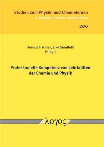 Professionelle Kompetenz Von Lehrkraften Der Chemie Und Physik (Paperback)