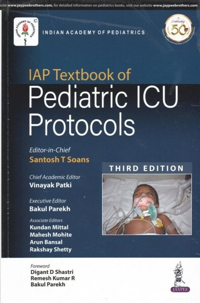 Iap Textbook of Pediatric ICU Protocols (Paperback, 3)