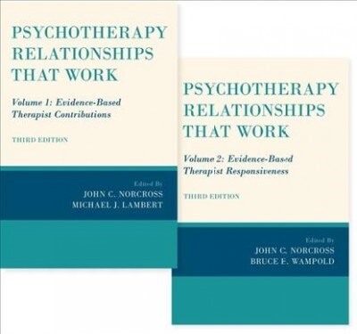 Psychotherapy Relationships That Work, 2 Vol Set (Hardcover, 3)