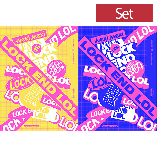 [세트] 위키미키 - 싱글 2집 LOCK END LOL [LOCK + LOL Ver.]