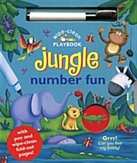 Jungle Number Fun [With Pens/Pencils] (Hardcover)