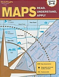 Maps: Read, Understand, Apply Reproducible Grades 3-4 (Paperback, 2009)