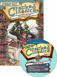 Cracked Classics #3 What a Trip! : Around the World in Eighty Days (Paperback + CD 3장)