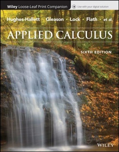 Applied Calculus (Loose-leaf, 6th)