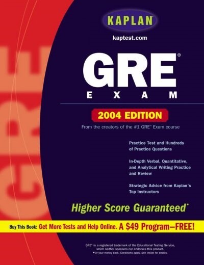 Kaplan Gre Exam 2004 (Paperback)