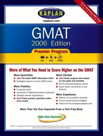 Kaplan GMAT 2006 (Paperback, CD-ROM)
