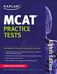 Kaplan MCAT Practice Tests (Paperback, 8)