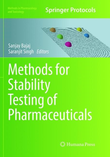 Methods for Stability Testing of Pharmaceuticals (Paperback)