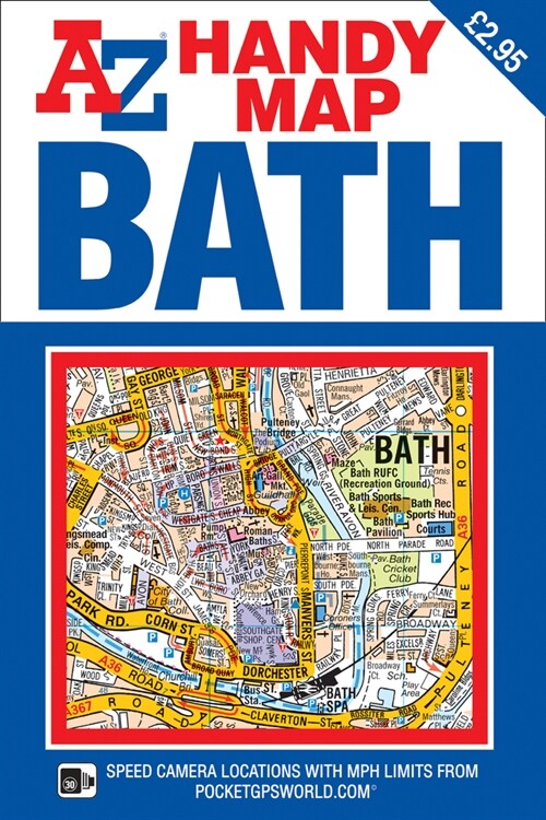 Bath Handy Map (Sheet Map, folded)