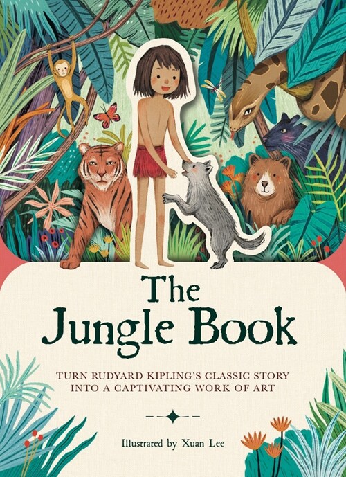 Paperscapes: The Jungle Book : Turn Rudyard Kiplings classic story into a captivating work of art (Hardcover)