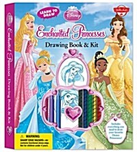 Learn to Draw Disneys Enchanted Princesses Drawing Book & Kit: Includes Everything You Need to Draw Your Favorite Disney Princesses! (Paperback, Kit W/PB Book)