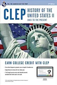 CLEP(R) History of the U.S. II Book + Online (Paperback, 2, Second Edition)
