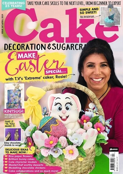 Cakes Decoration & Sugarcraft (월간 영국판): 2019년 04월호