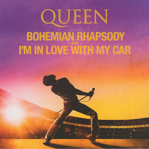 [수입] Queen - Bohemian Rhapsody b/w Im In Love With My Car [7 Single] [Purple/Yellow LP] [Limited Edition]