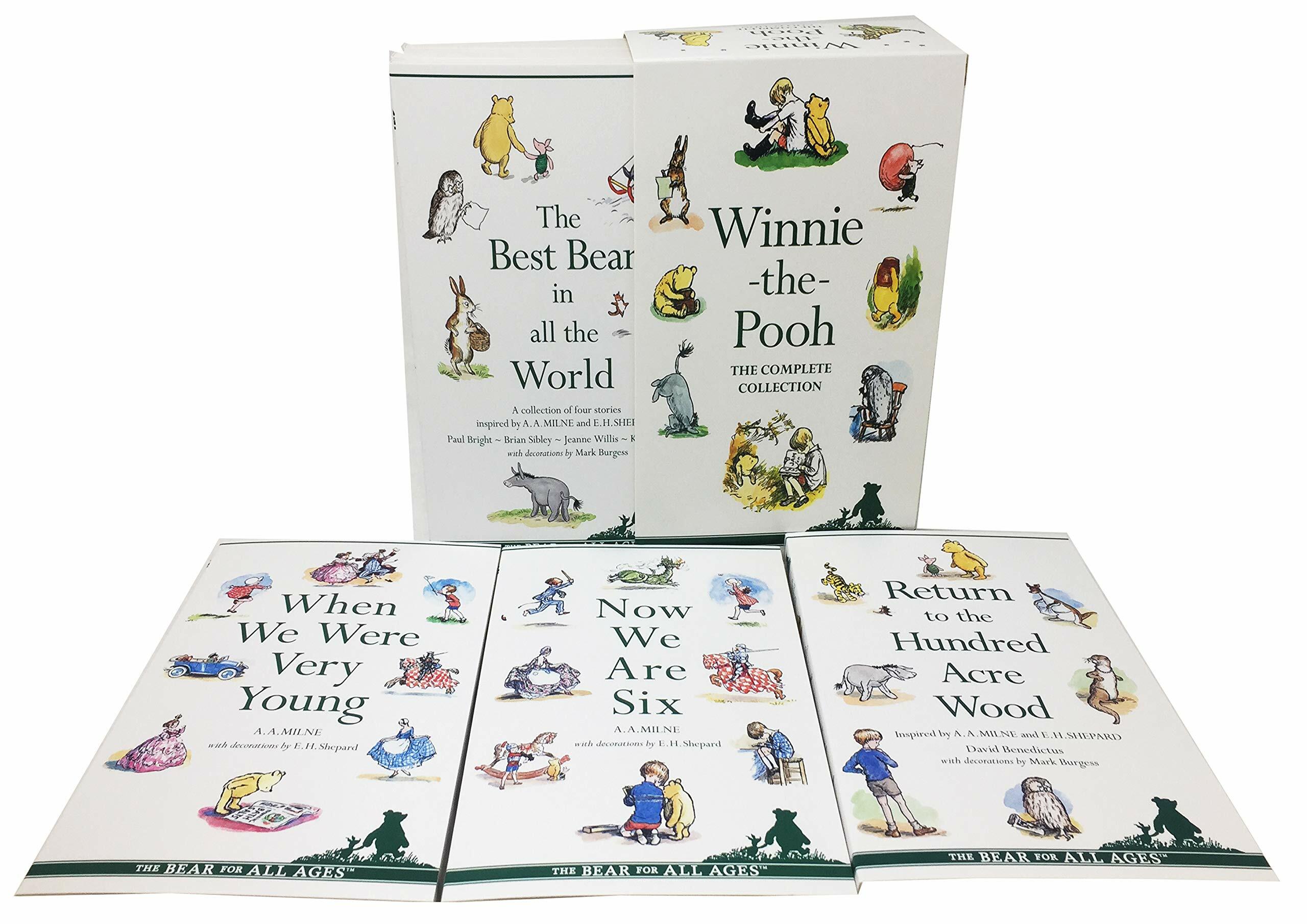 Winnie-The-Pooh Complete Collection 6-Book 위니더푸 6권 세트 (Paperback 6권 + 슬립케이스)