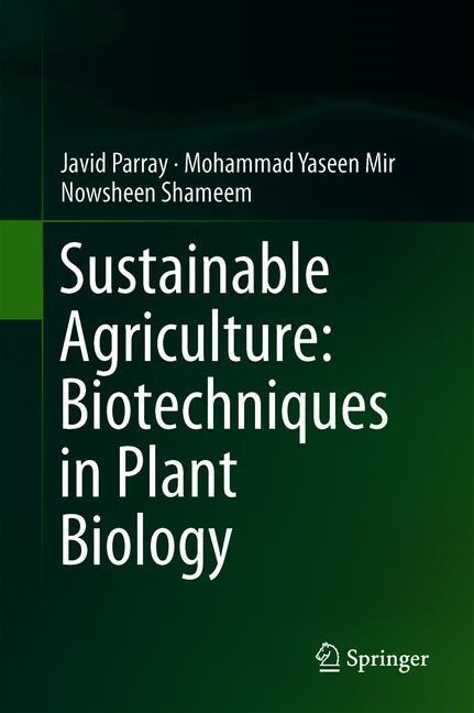 Sustainable Agriculture: Biotechniques in Plant Biology (Hardcover)